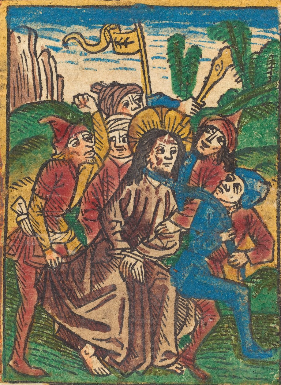 Christ Lead to Prison, c. 1490 by Unbekannt