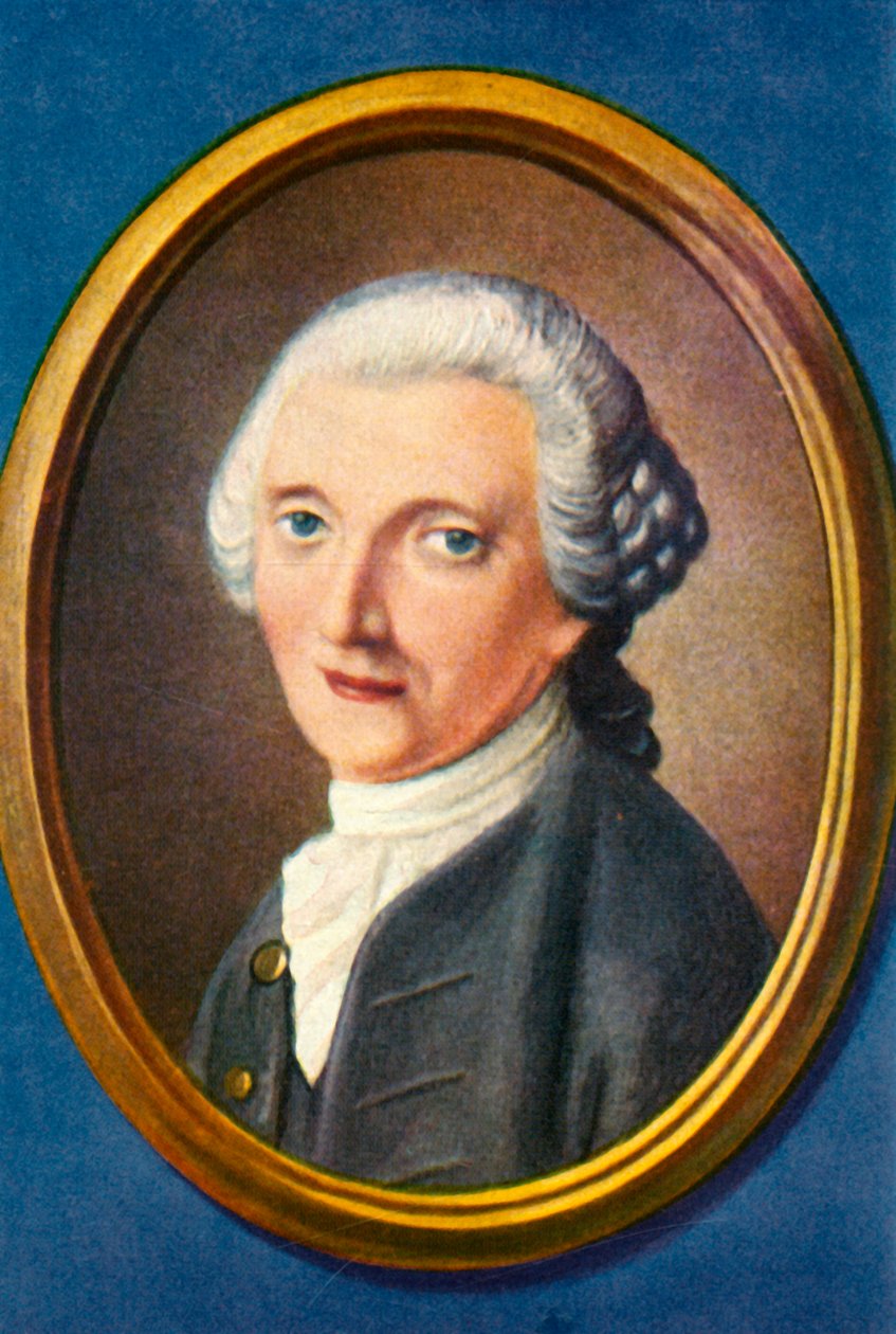 Christian Fürchtegott Gellert by Unbekannt