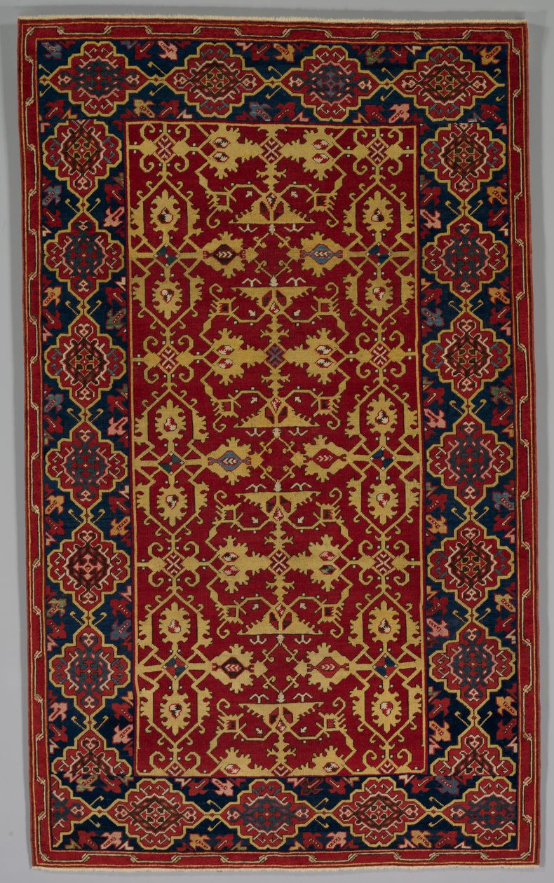 Classical Turkish Carpet with the Lotto Pattern by Unbekannt
