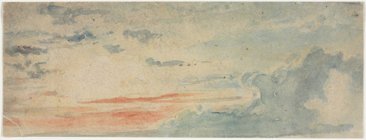 Cloud Study by Unbekannt