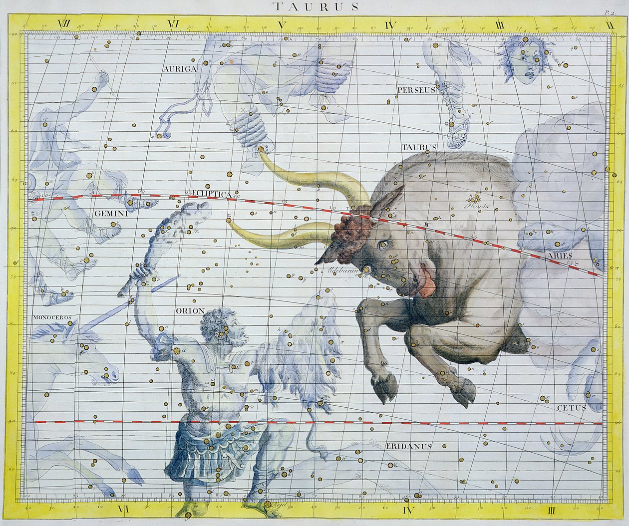 Constellation of Taurus by Unbekannt