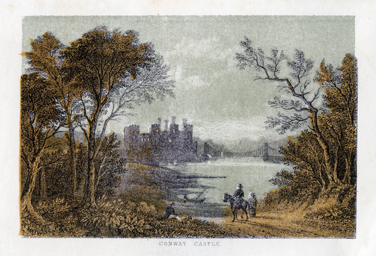 Conway Castle by Unbekannt