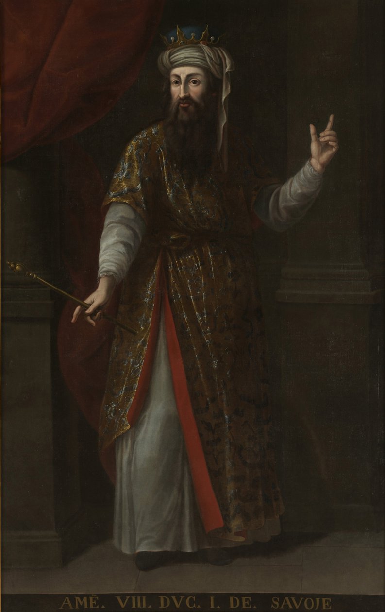 Count Amadeus VIII of Savoy by Unbekannt