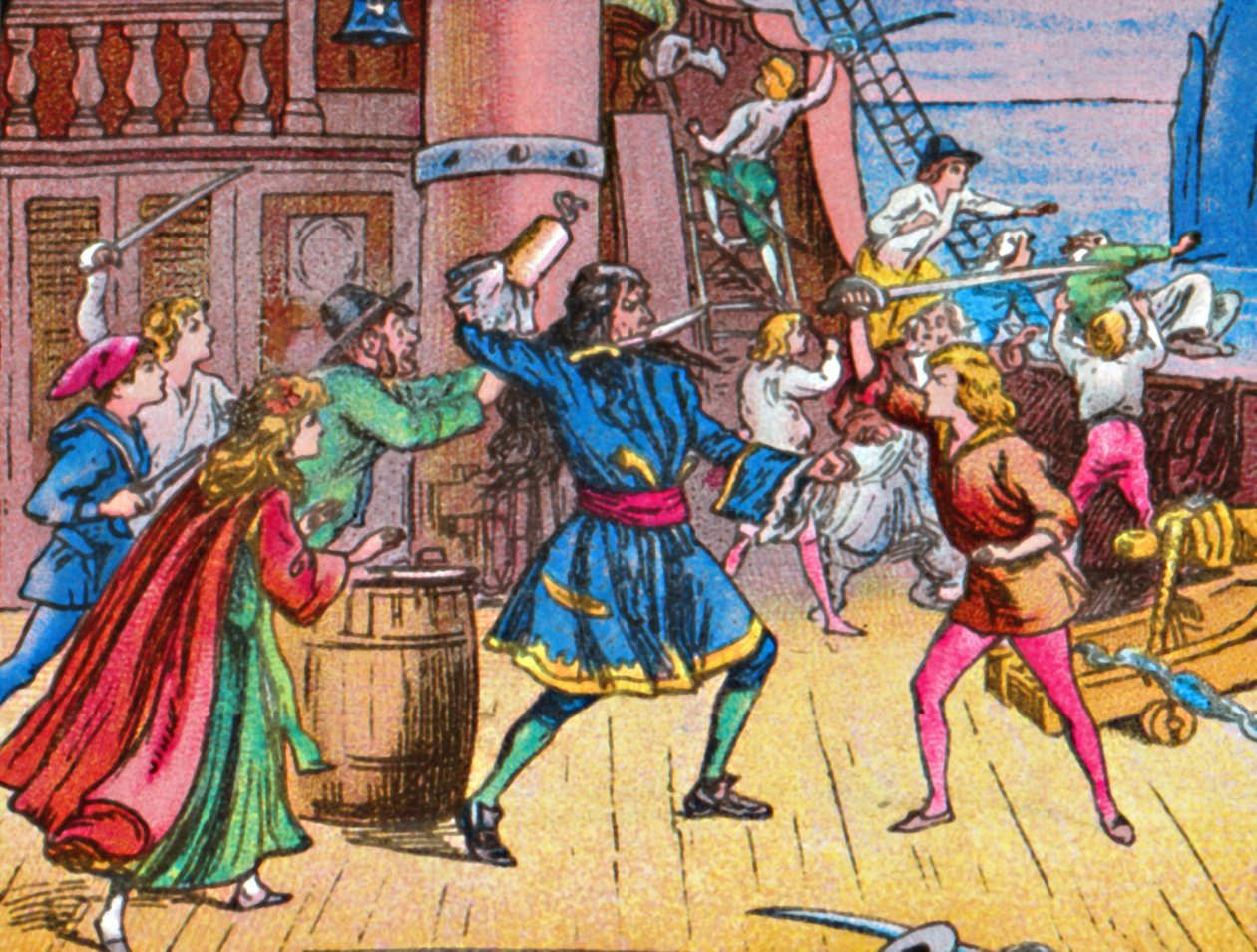 Defeat of the Pirates by Unbekannt