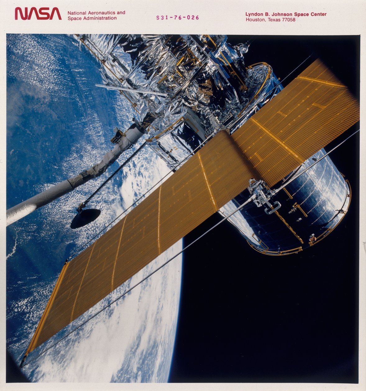 Deployment of the Hubble Space Telescope, 1990 by Unbekannt