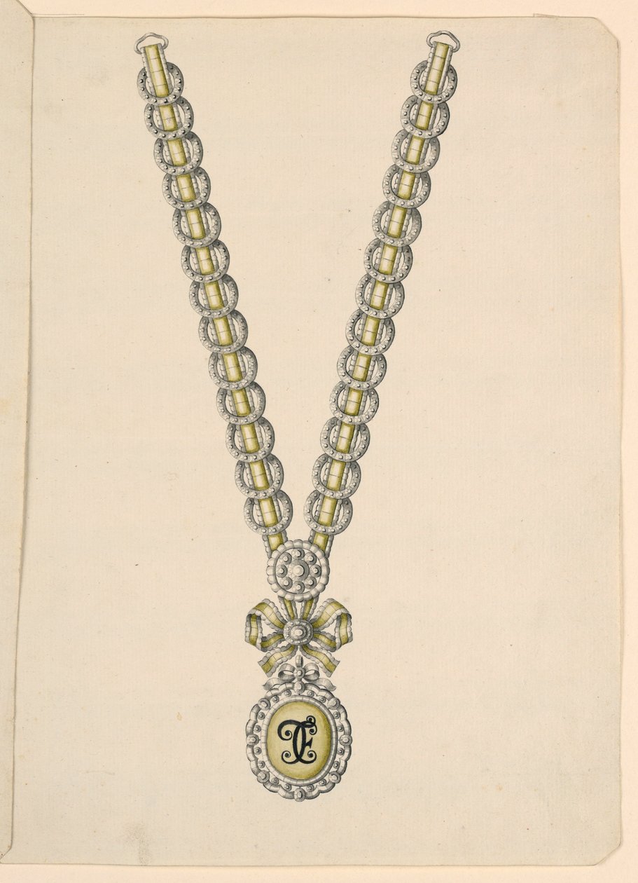 Design for a Necklace by Unbekannt