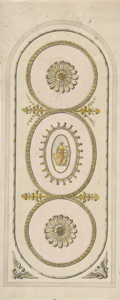 Design for a Panel by Unbekannt