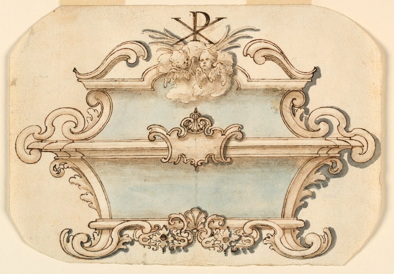 Design for a Reliquary by Unbekannt
