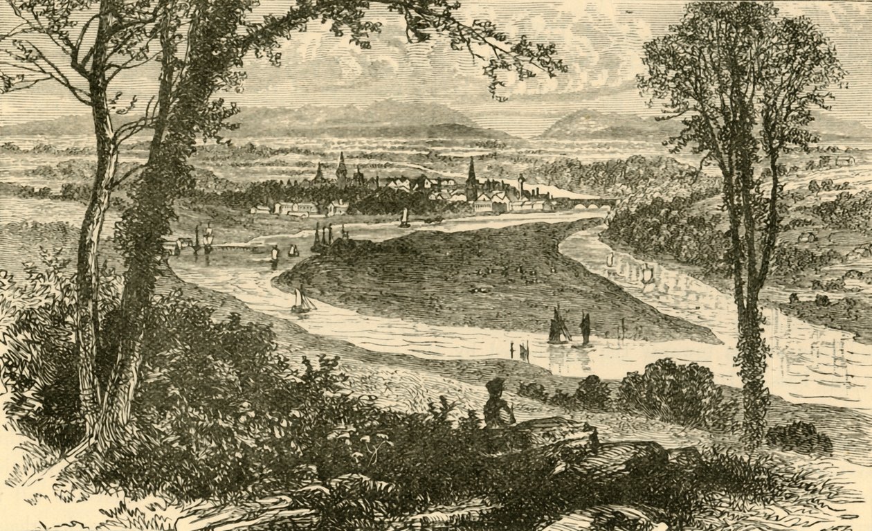 Distant View of Perth, 1898 by Unbekannt