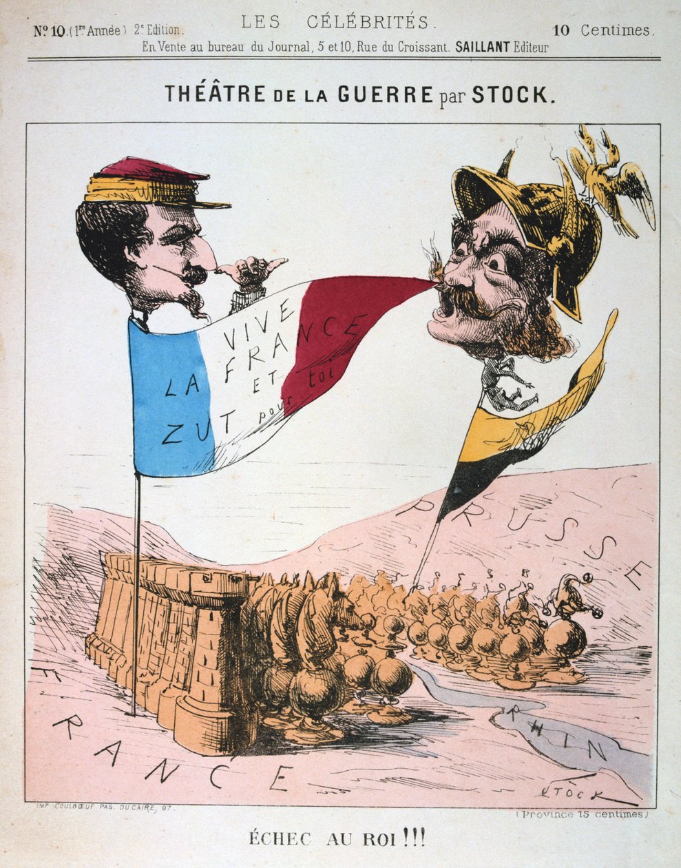 Echec au Roi, Franco-Prussian War, 1870-1871 by Unbekannt