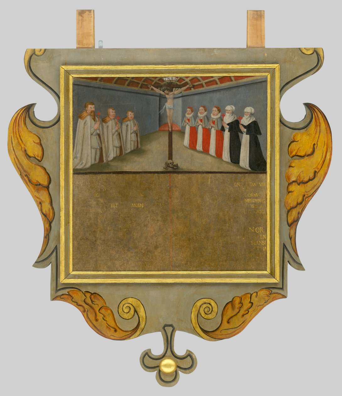Epitaph with Crucifixion by Unbekannt