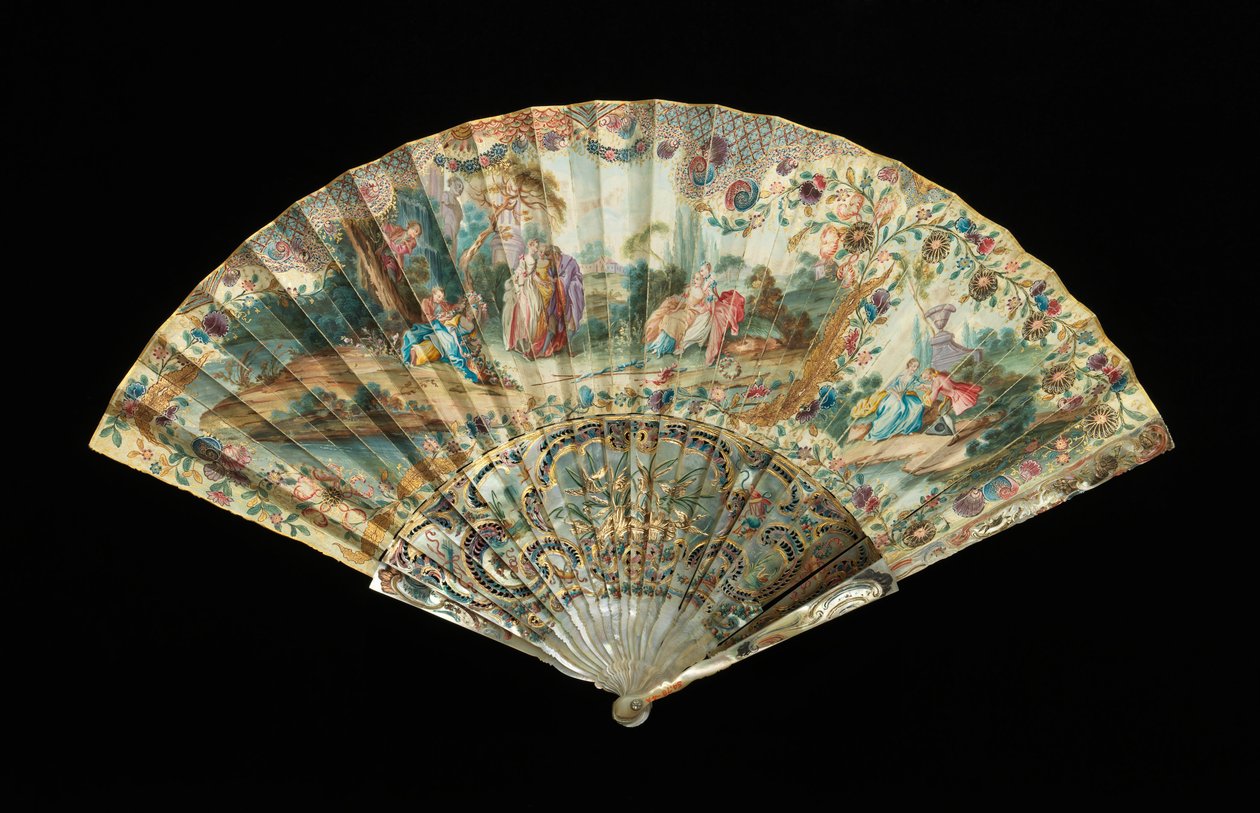 Fan, third quarter 18th century by Unbekannt