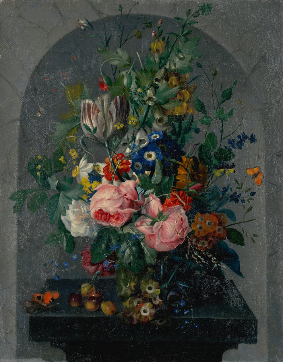 Flower Still Life by Unbekannt
