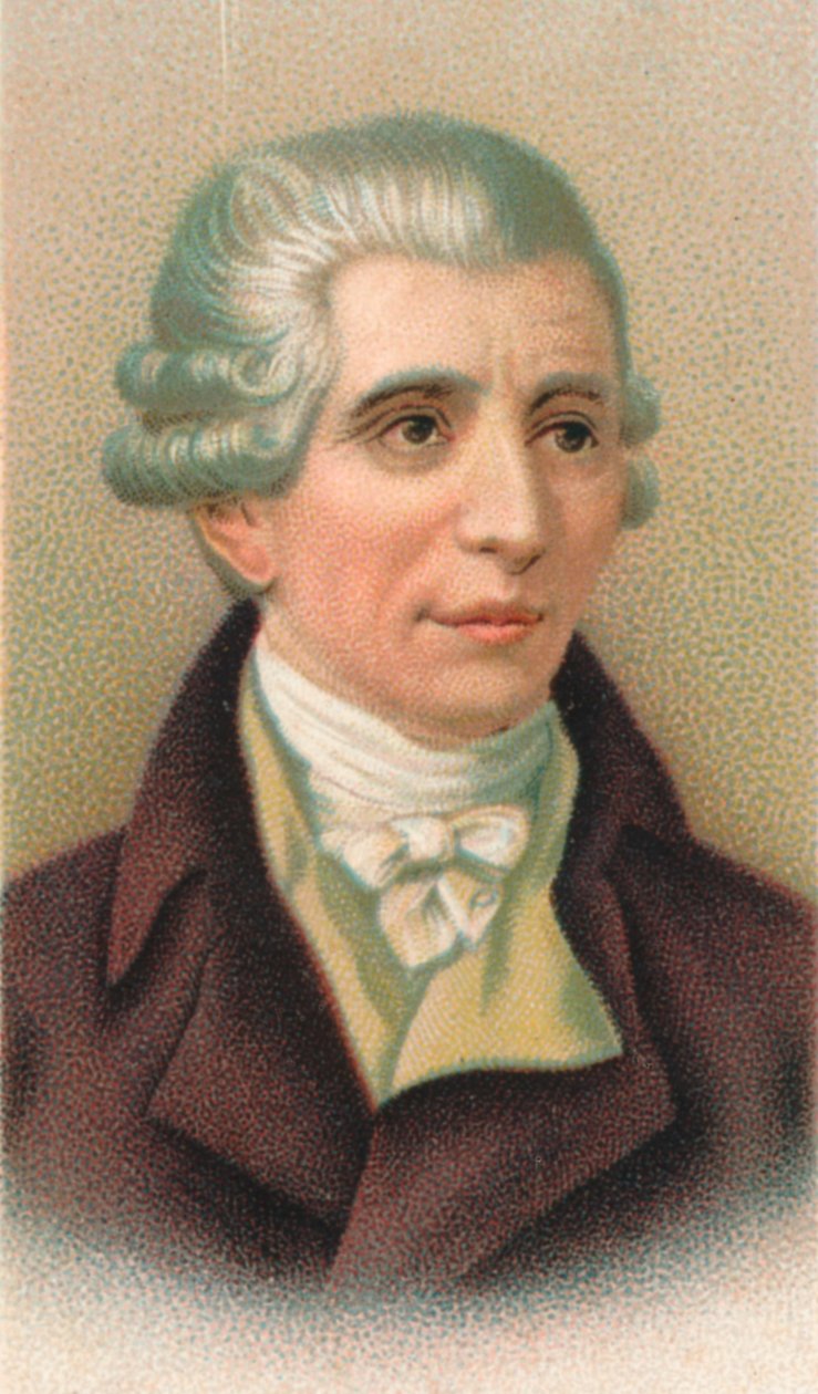 Franz Joseph Haydn, Austrian Composer by Unbekannt