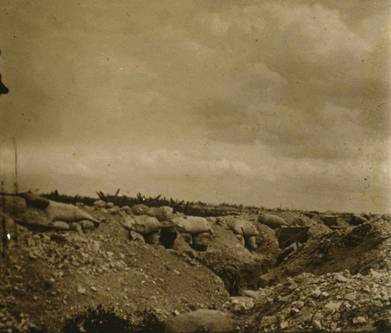 Front line, Jonchery, northern France, c1914-c1918 by Unbekannt