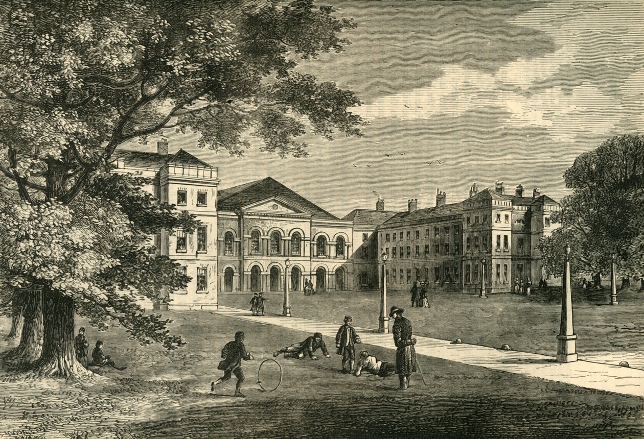 Front of the Foundling Hospital by Unbekannt
