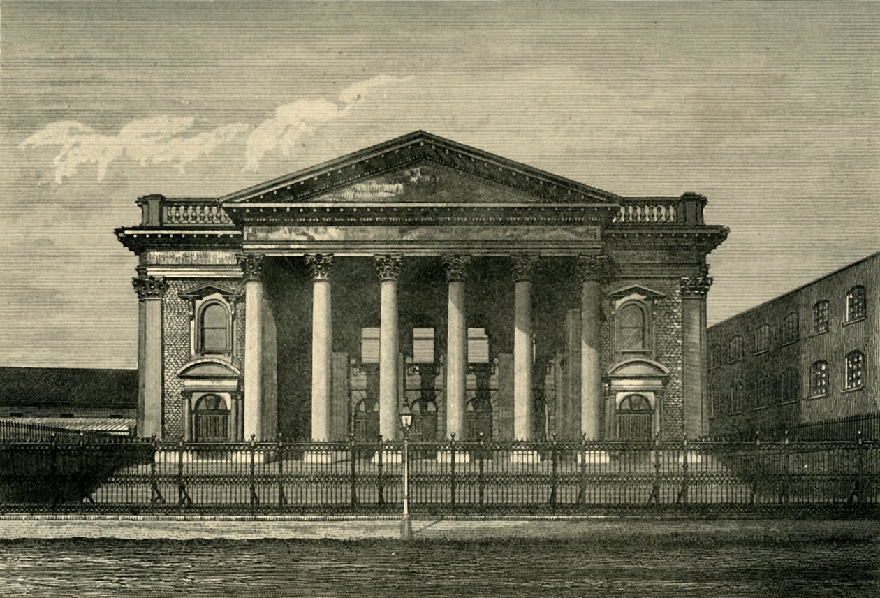 Front of the Metropolitan Tabernacle, c1878 by Unbekannt