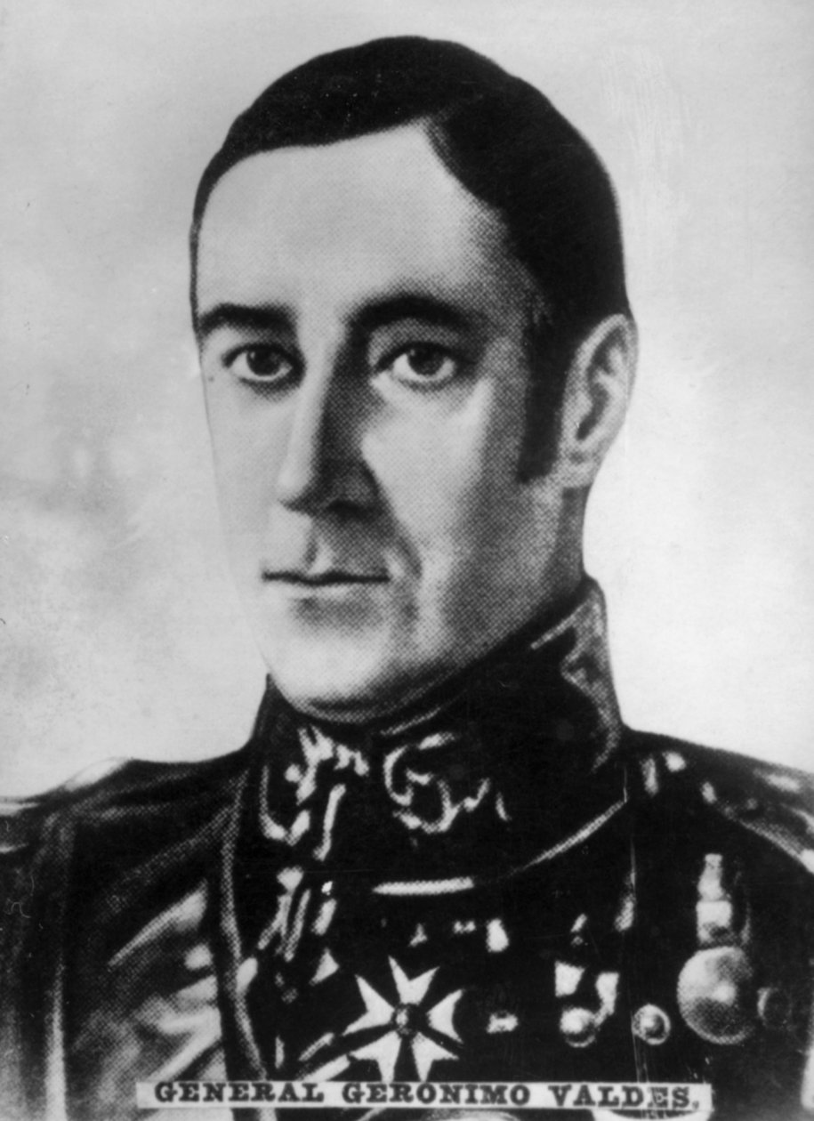 General Geronimo Valdes by Unbekannt