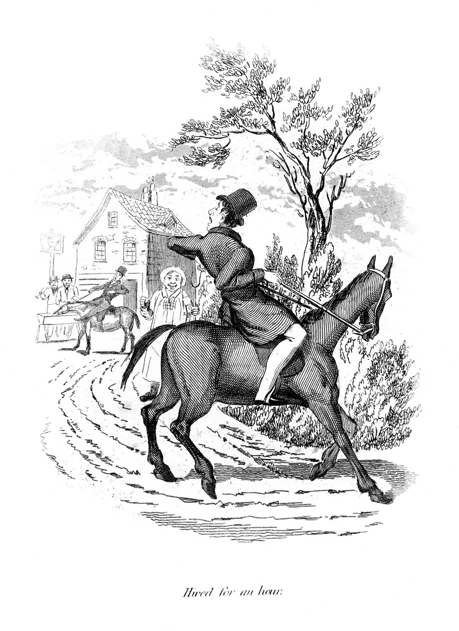 Hired for an Hour, 19th Century by Unbekannt