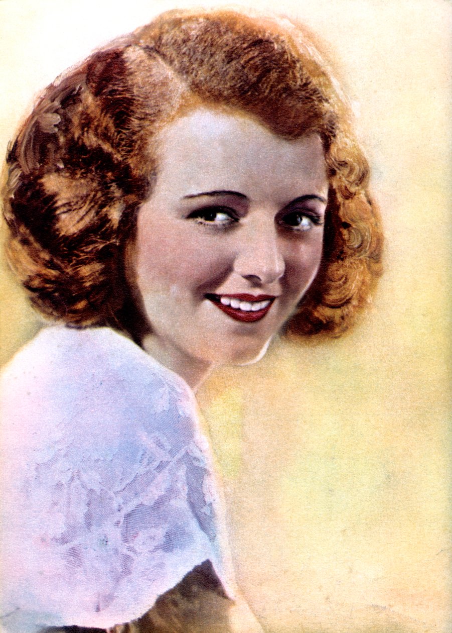 Janet Gaynor, American actress by Unbekannt