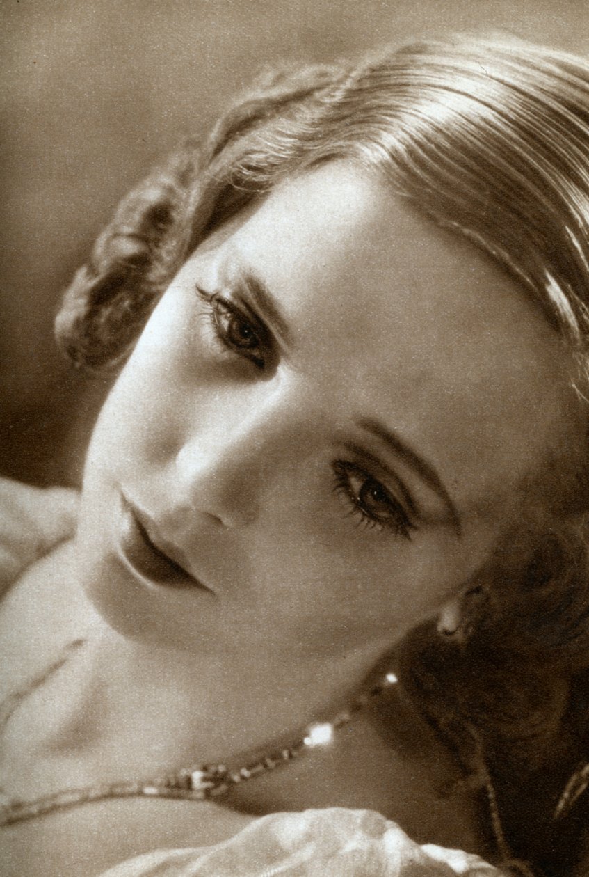 Jessie Matthews, British Actress, 1933 by Unbekannt