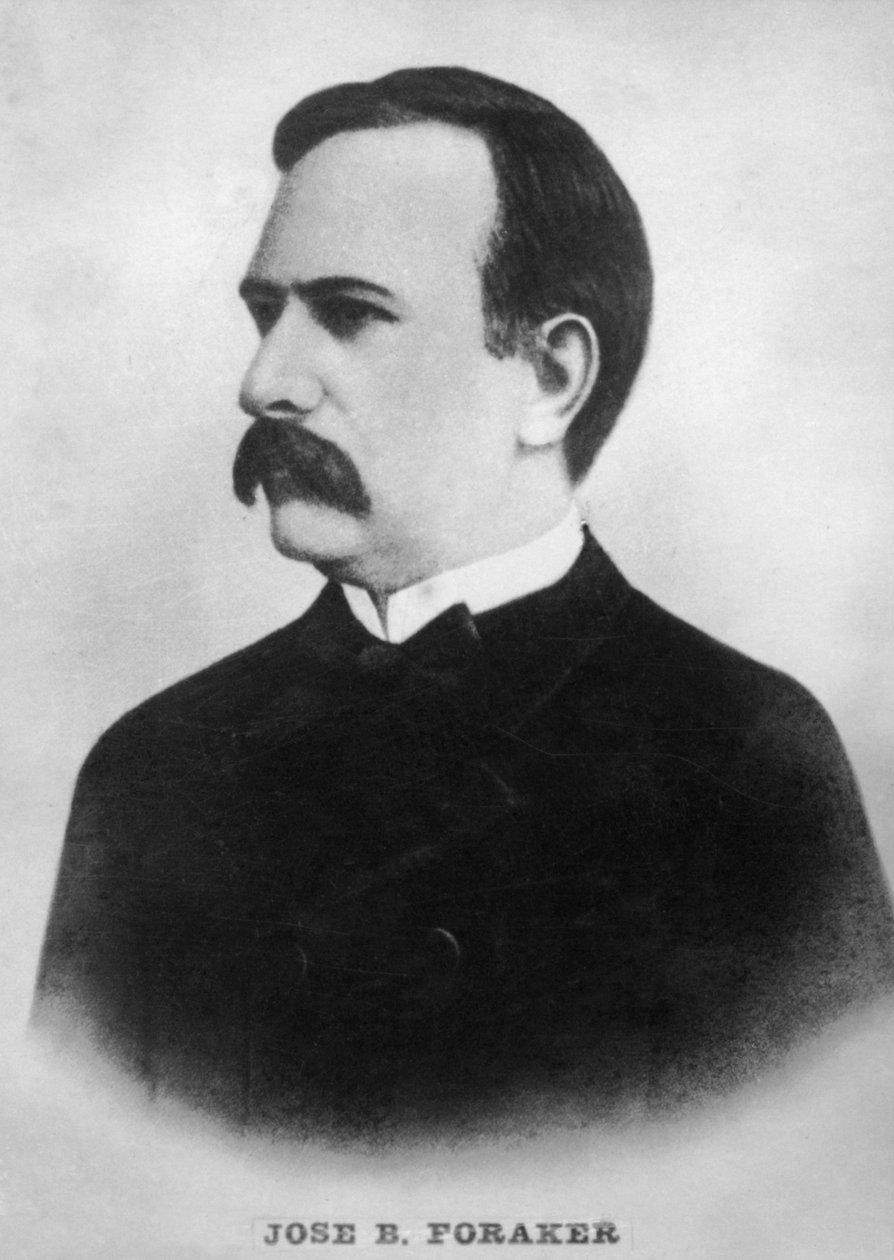 Jose B. Foraker, 1849-1917 by Unbekannt