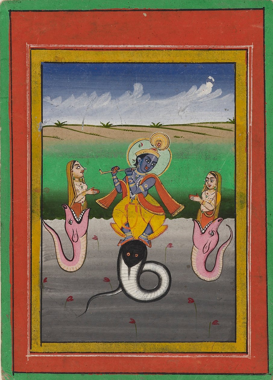 Krishna Kaliyamardaka by Unbekannt