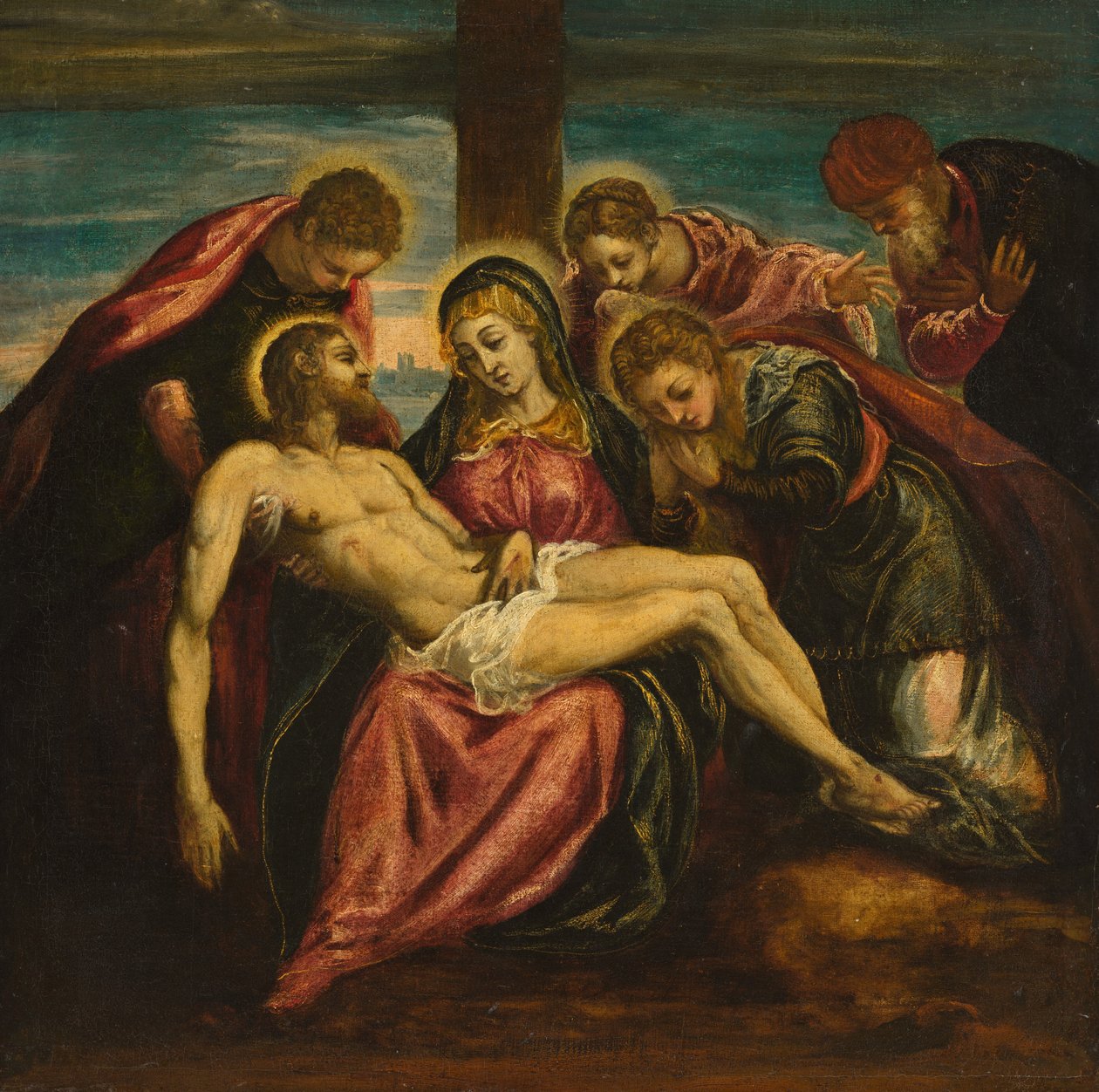 Lamentation, 1580s by Unbekannt