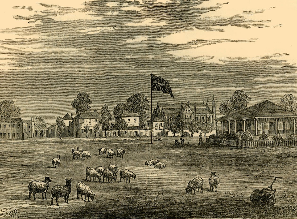 Lords Ground in 1837 by Unbekannt