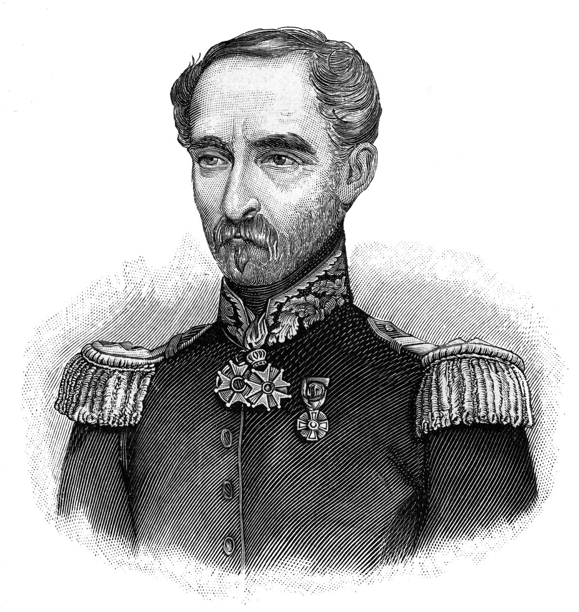 Louis Eugène Cavaignac 1802-1857, French general, 1900 by Unbekannt