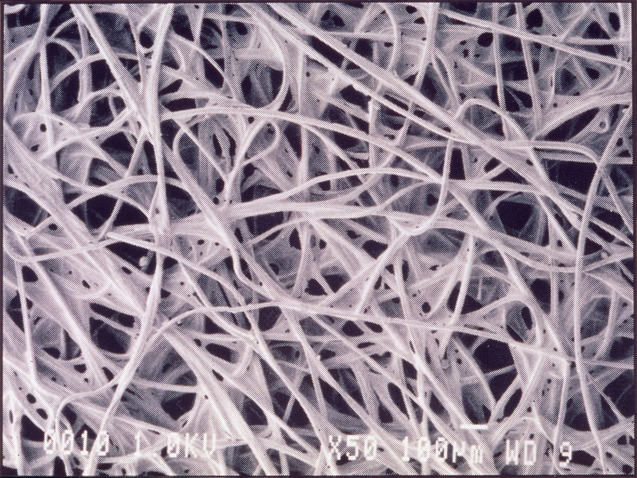 Micrographs Chemotextile Cloth by Unbekannt