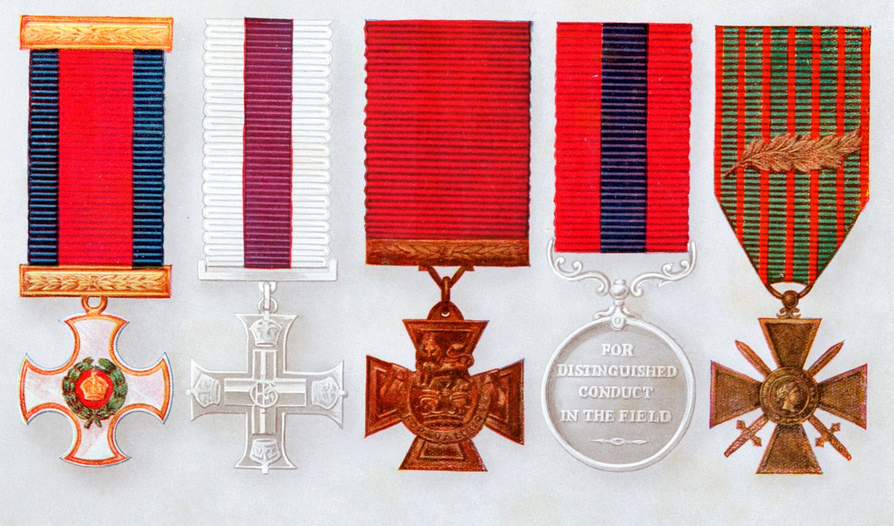 Military Decorations by Unbekannt