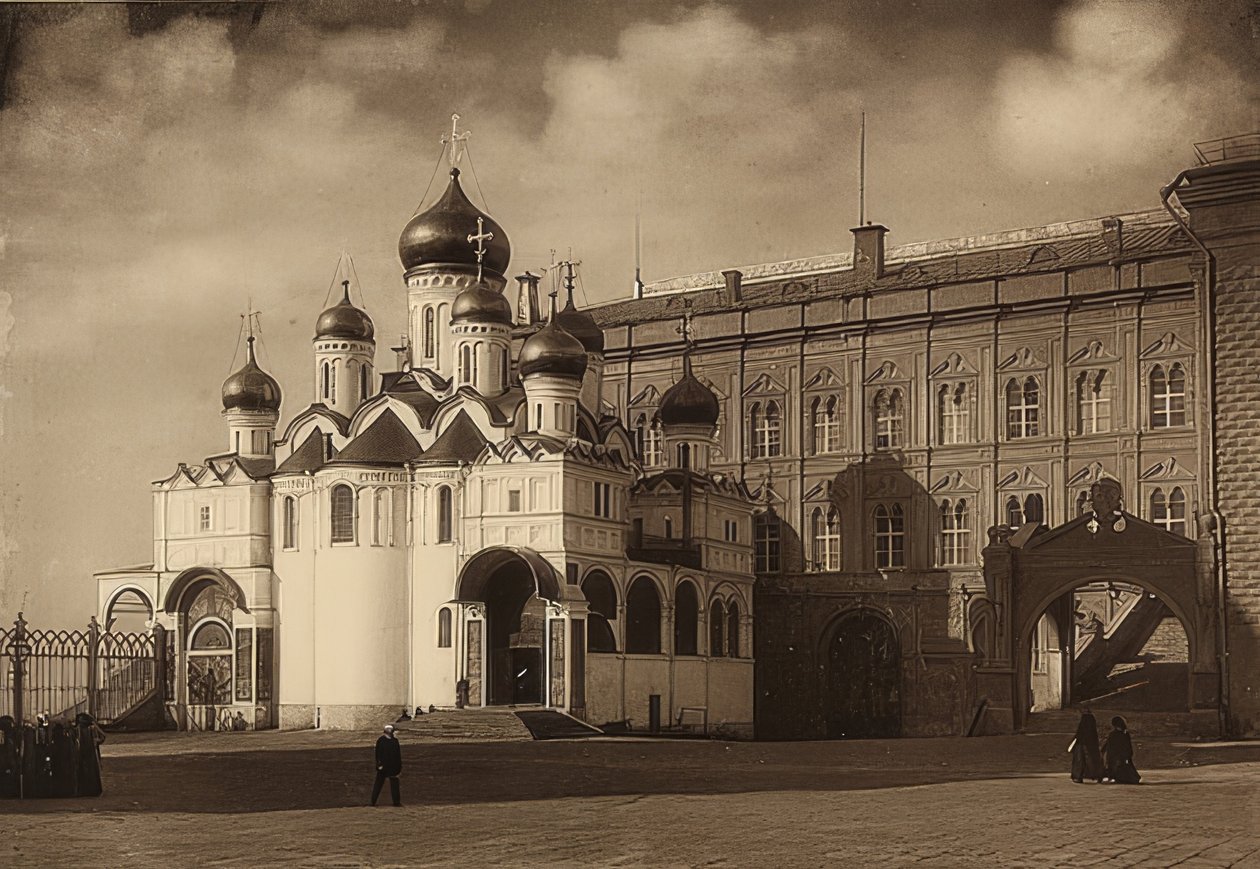 Moscow. Cathedral of the Annunciation. Around 1900 by Unbekannt