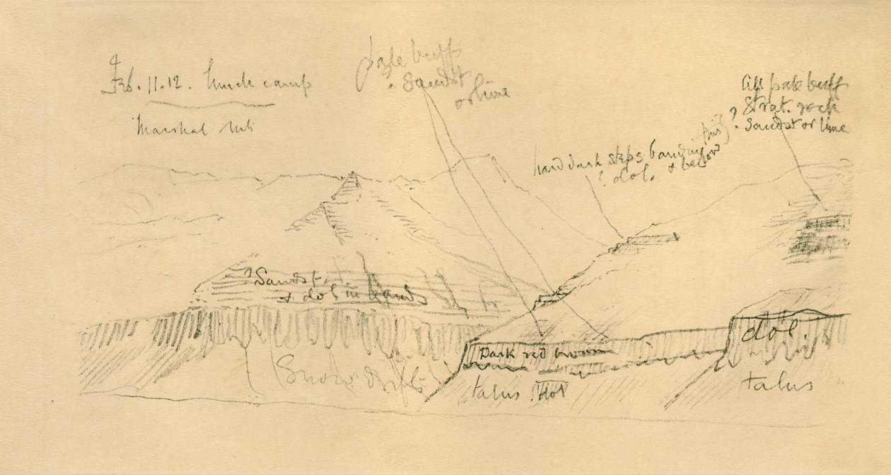 Mount Buckley, 11 February 1912 by Unbekannt