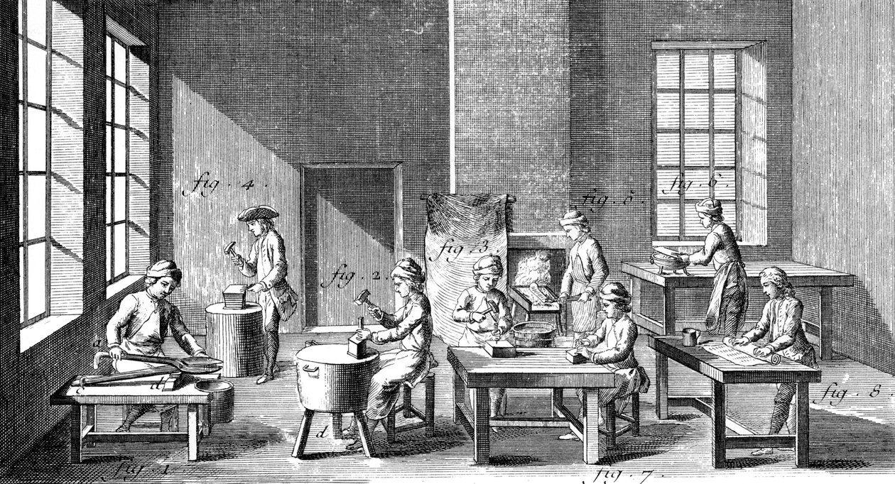 Needle Making Workshop by Unbekannt