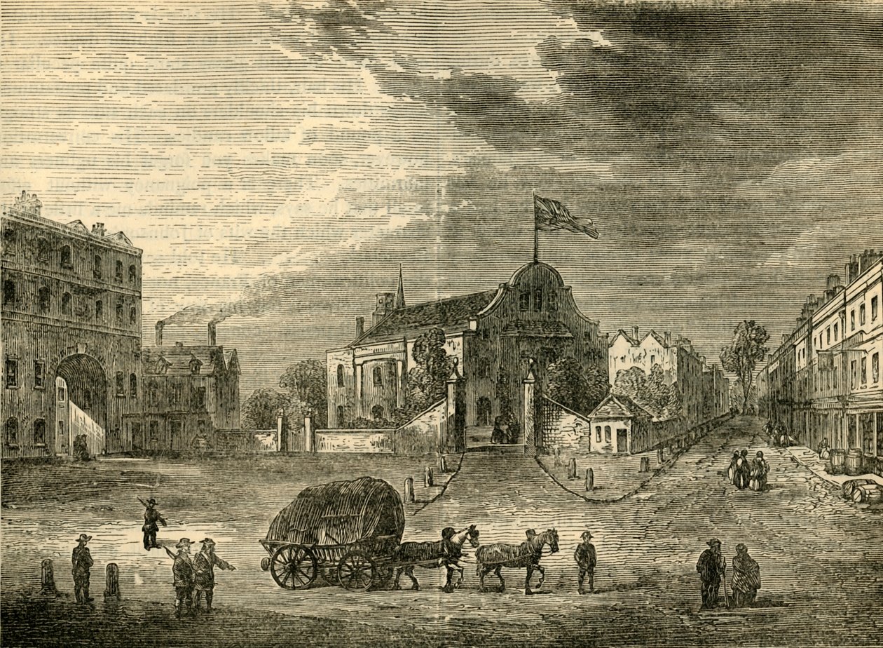 Old Kensington Church, about 1750 by Unbekannt