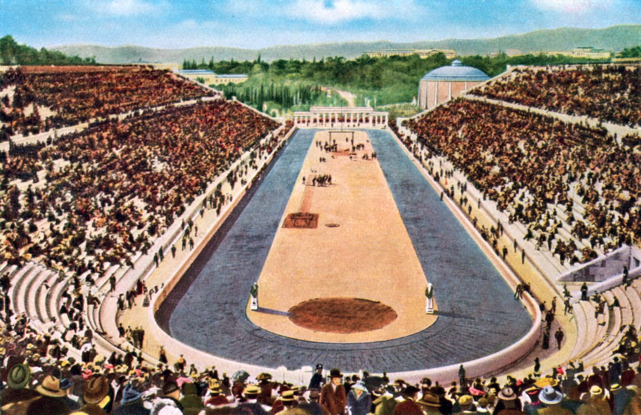 Olympic stadium, Athens by Unbekannt