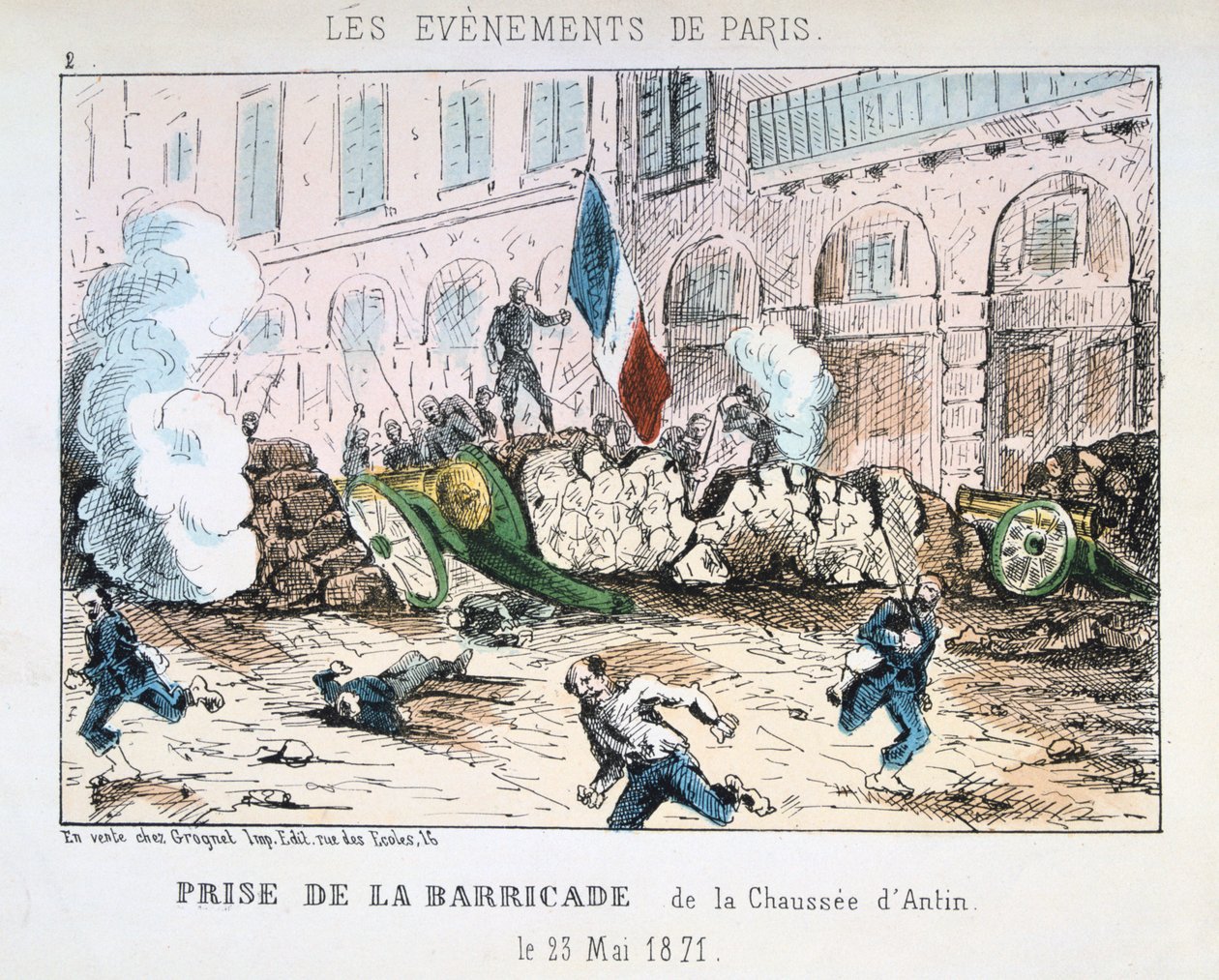 Paris Commune by Unbekannt