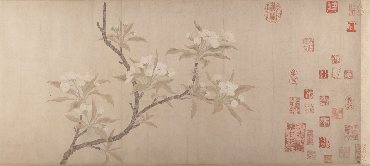 Pear Blossoms by Unbekannt