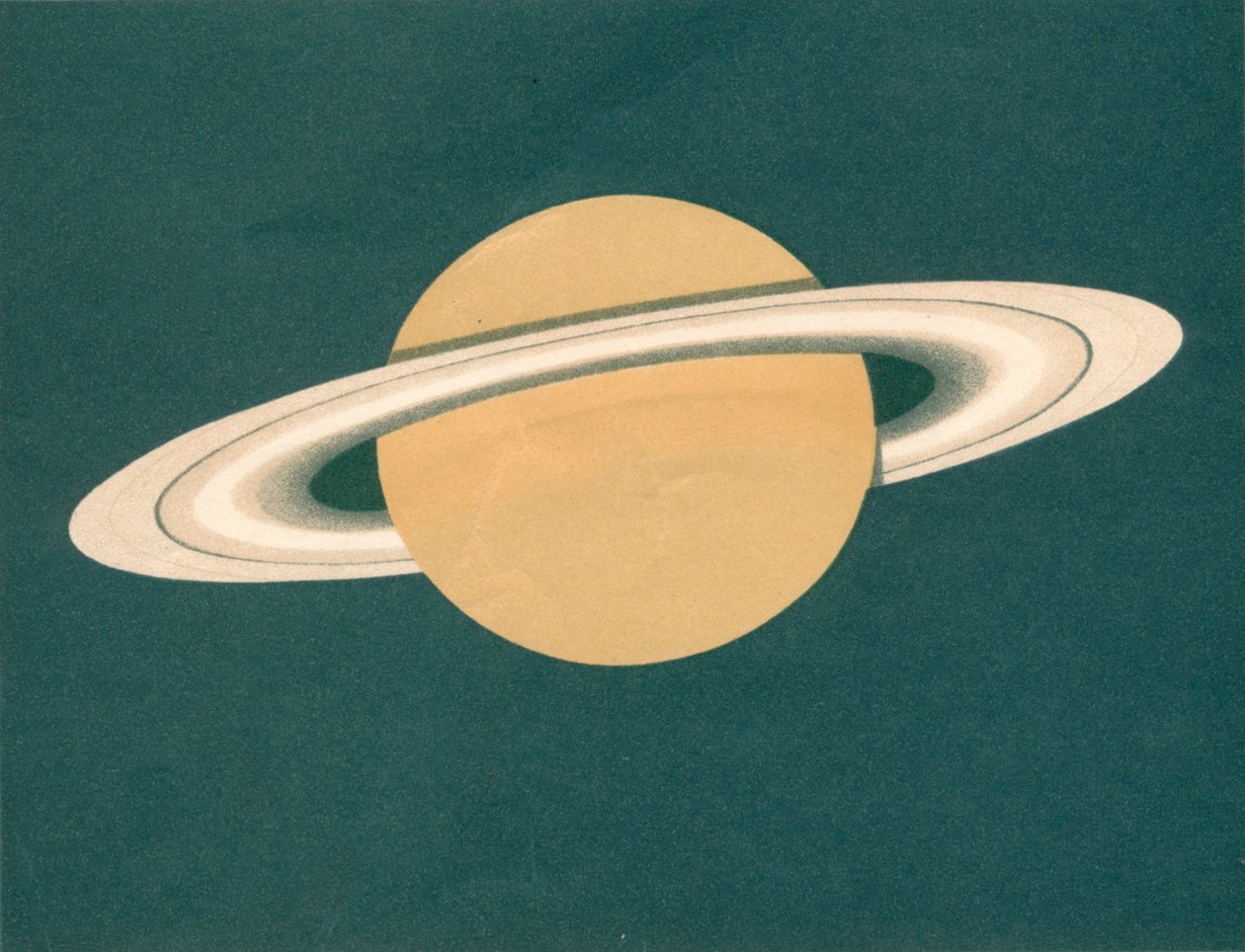 Planets - Fig.2. Saturn by Unbekannt