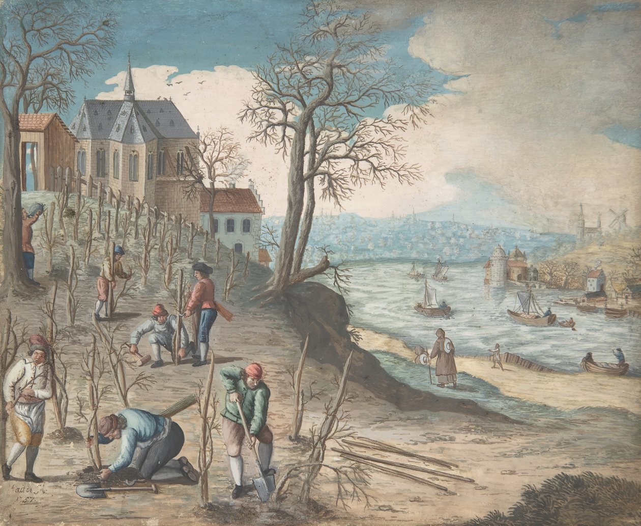Planting Trees by Unbekannt