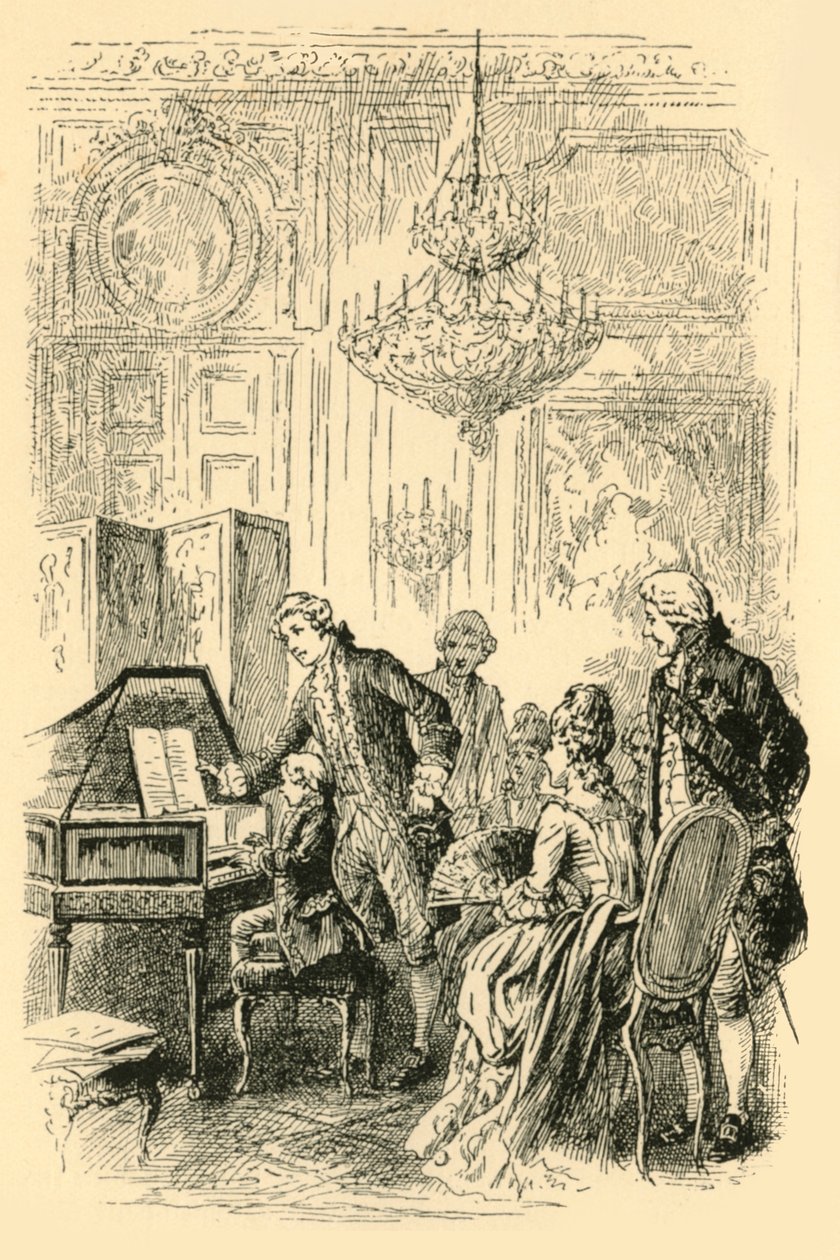 Played before the Court at Versailles by Unbekannt