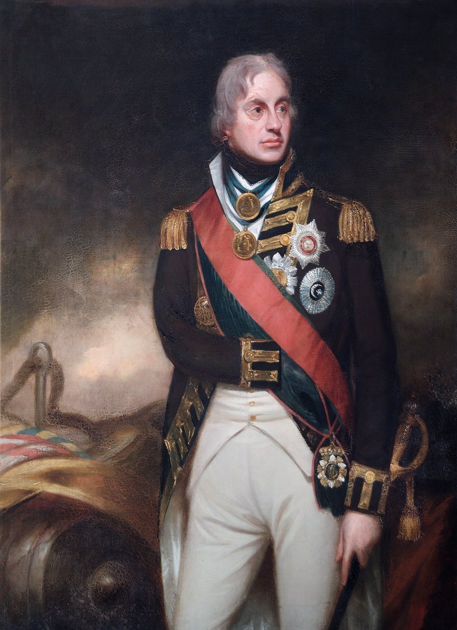 Portrait of Admiral Lord Nelson by Unbekannt