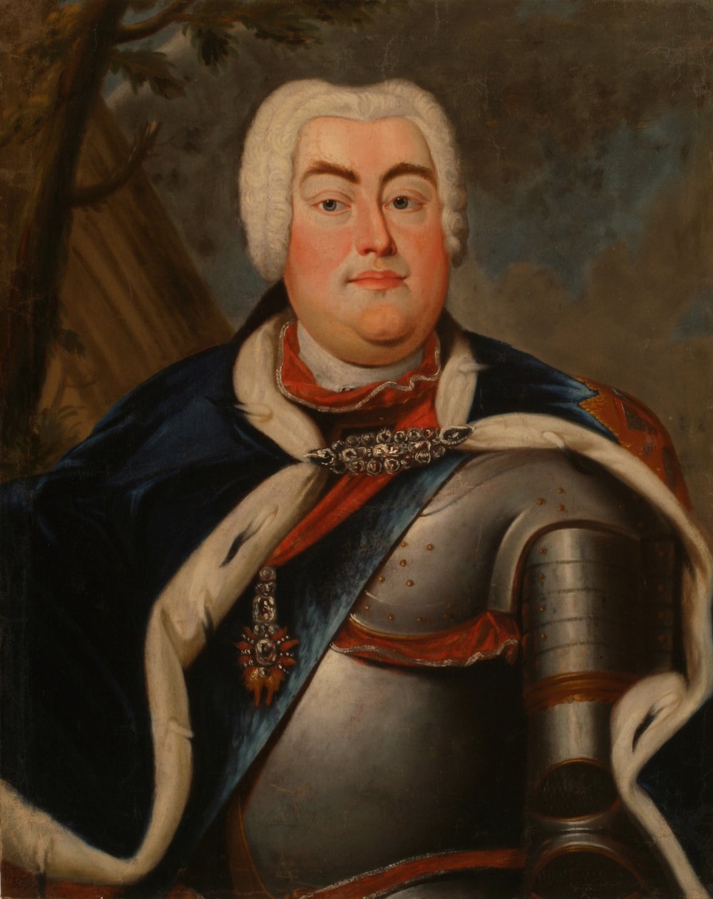 Portrait of Augustus III of Poland by Unbekannt