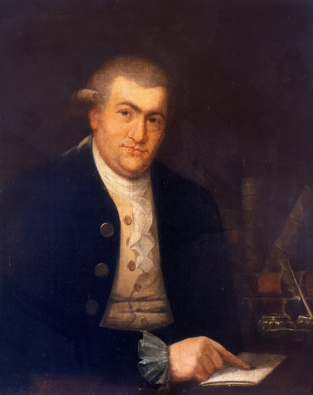 Portrait of David Garrick by Unbekannt