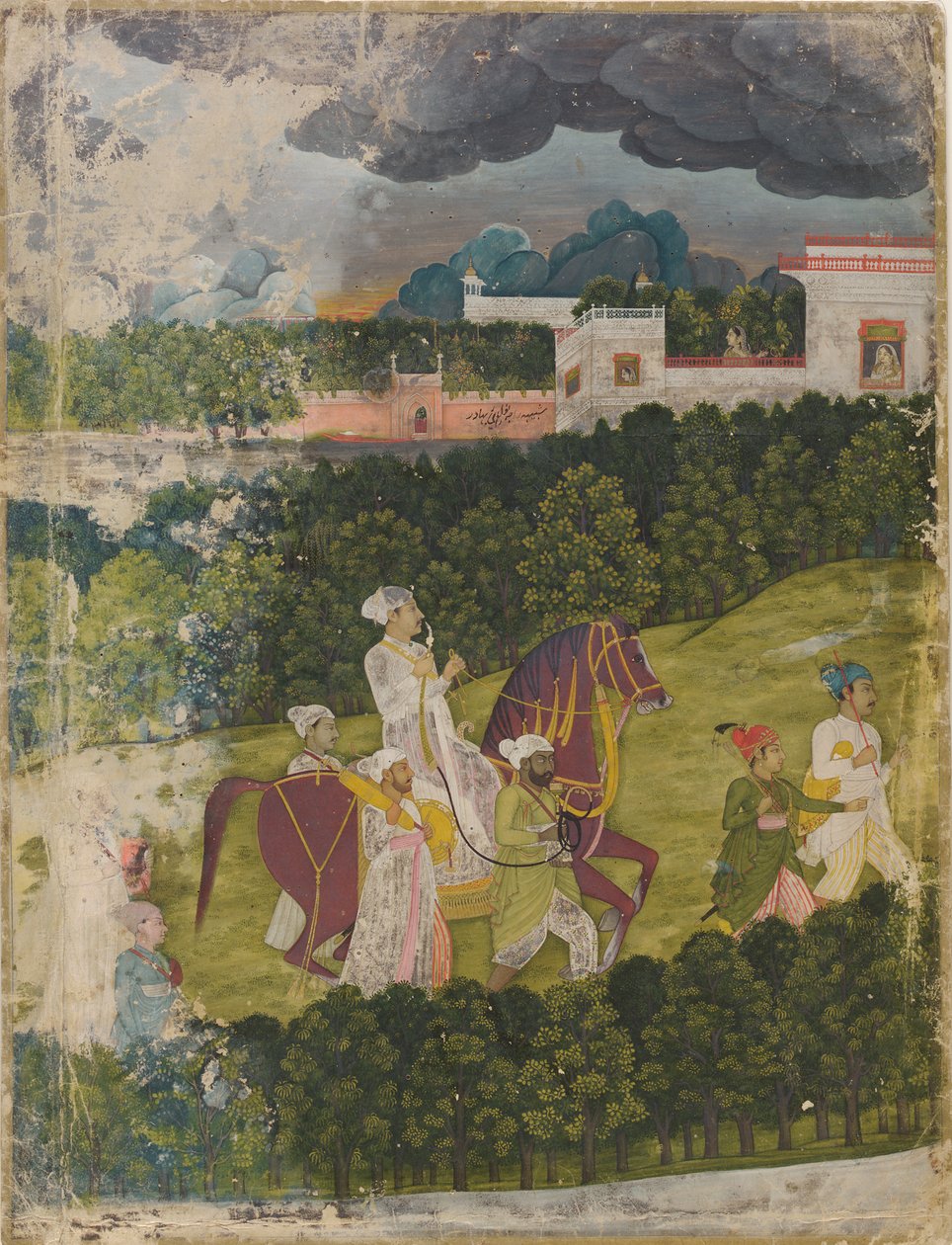 Portrait of a Nawab by Unbekannt