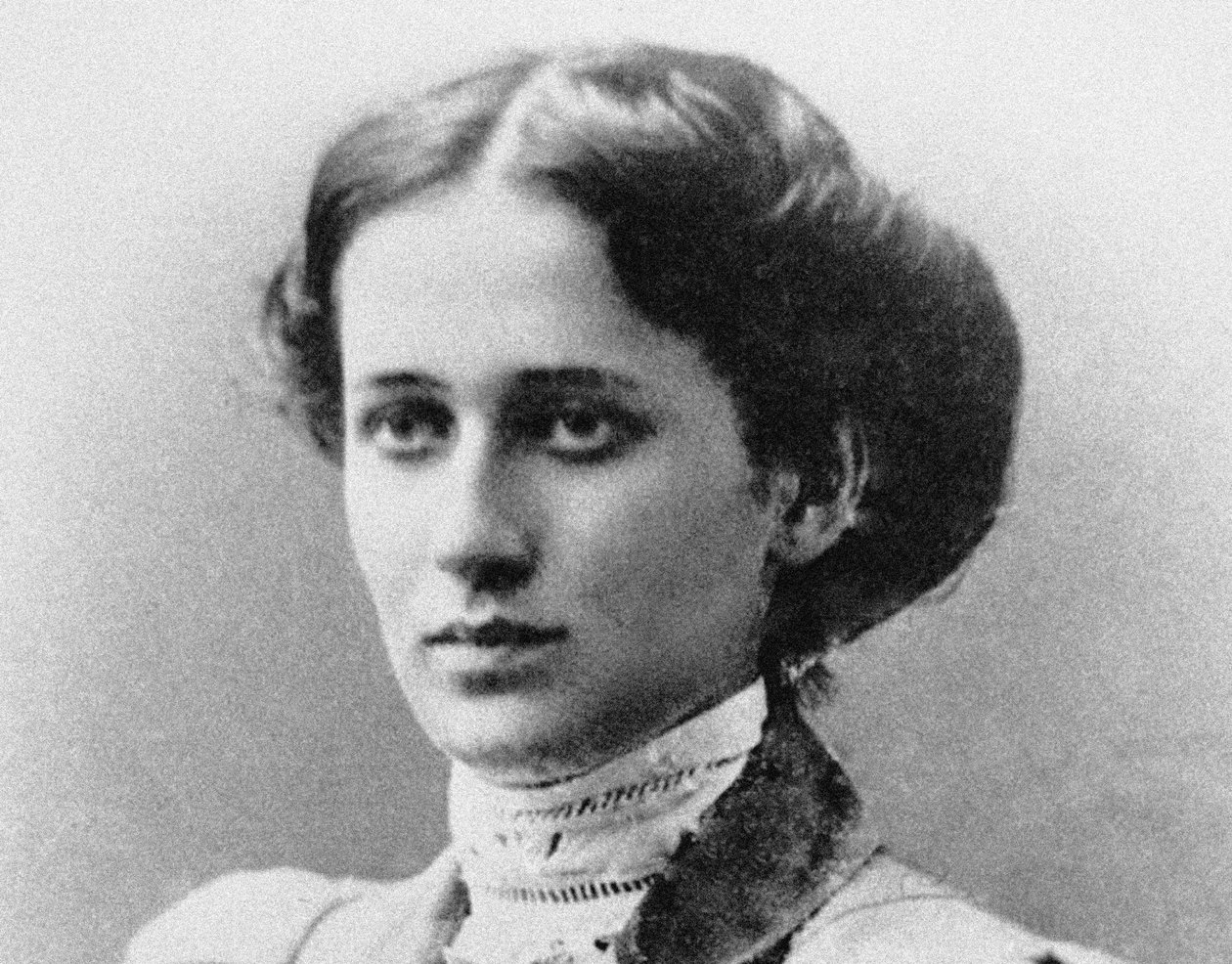 Portrait of the Poetess Anna Akhmatova by Unbekannt
