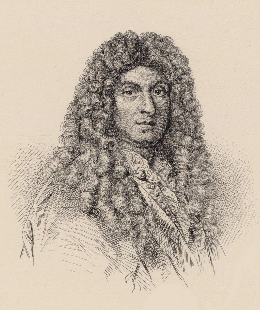 Portrait of Jean-Baptiste Lully by Unbekannt