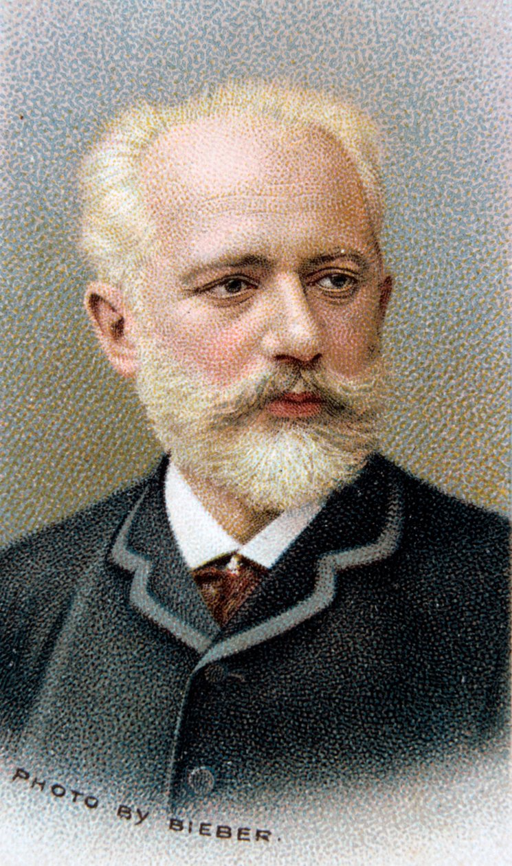 Pyotr Ilyich Tchaikovsky, 19th century Russian composer by Unbekannt