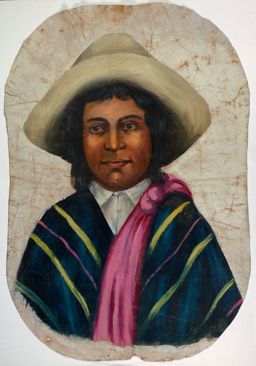 Quechua Indian by Unbekannt